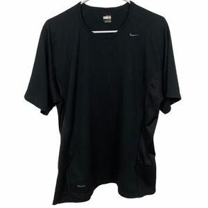 Nike Black Dri-Fit Short Sleeve Activewear T-Shirt